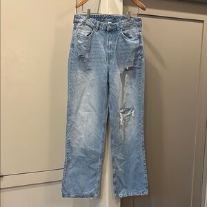 H&M &Denim Ultra High Waist Jeans